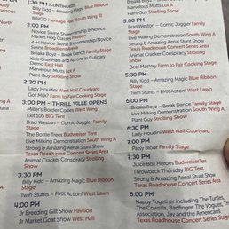 Daily schedule for Senior Day at Ky State Fair 2024 Daily schedule for Senior Day at Ky State Fair 2024
