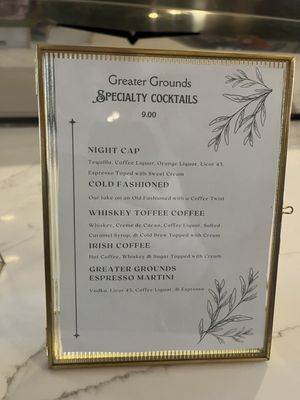 Menu photo 3 Greater Grounds Coffee Wichita, KS Menu photo 3 Greater Grounds Coffee Wichita, KS