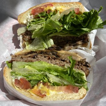 The Original Red Onion - Mushroom Impossible Burger - Burgers Near Me - Pinole, California The Original Red Onion - Mushroom Impossible Burger - Burgers Near Me - Pinole, California