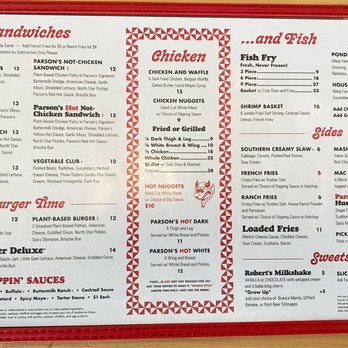 Parson's Chicken & Fish - Logan Square - Parsons Menu - New American Near Me - Chicago, Illinois