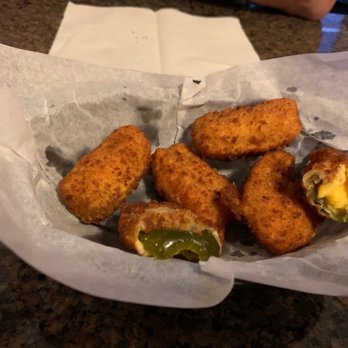Greystone Castle - Jalapeño poppers with cheddar cheese - Bars Near Me - Sturgeon Bay, Wisconsin Greystone Castle - Jalapeño poppers with cheddar cheese - Bars Near Me - Sturgeon Bay, Wisconsin