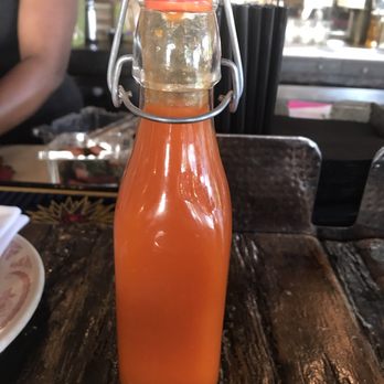 El Camino - Their home made hot sauce! Very tasty and not too hot - Cocktail Bars Near Me - Delray Beach, Florida