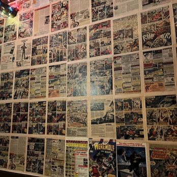Werewolf - Walls in the bathroom are comic books - Breakfast & Brunch Near Me - San Diego, California Werewolf - Walls in the bathroom are comic books - Breakfast & Brunch Near Me - San Diego, California