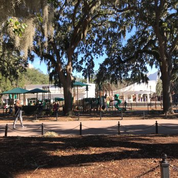 Forsyth Park - Second playground next to an outdoor amphitheater - Parks Near Me - Savannah, Georgia