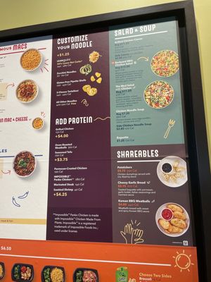 Menu photo 1 Noodles and Company Rocklin, CA