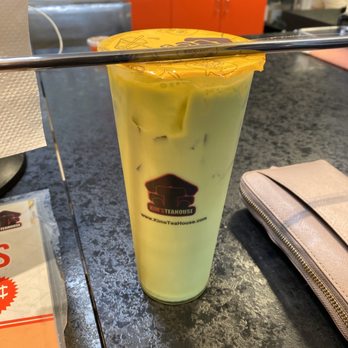 Kim's Tea House - 059. Thai Green Tea - Bubble Tea Near Me - Houston, Texas Kim's Tea House - 059. Thai Green Tea - Bubble Tea Near Me - Houston, Texas
