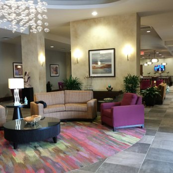 Hampton Inn Houston Downtown - Lobby area. - Hotels Near Me - Houston, Texas Hampton Inn Houston Downtown - Lobby area. - Hotels Near Me - Houston, Texas