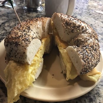 BB’s Bagels - Scrambled egg and cheese on everything bagel for the novices that accompanied me... lol - Breakfast & Brunch Near Me - Alpharetta, Georgia BB’s Bagels - Scrambled egg and cheese on everything bagel for the novices that accompanied me... lol - Breakfast & Brunch Near Me - Alpharetta, Georgia