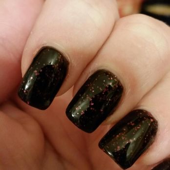 Exotic Nails - Very happy with both the color and shape - Nail Salons Near Me - Elyria, Ohio