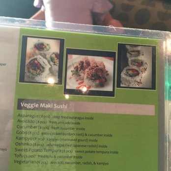 Bodeli Sushi Restaurant - Large selection of interesting Veggie Maki Sushi - Sushi Bars Near Me - Franklin, Tennessee