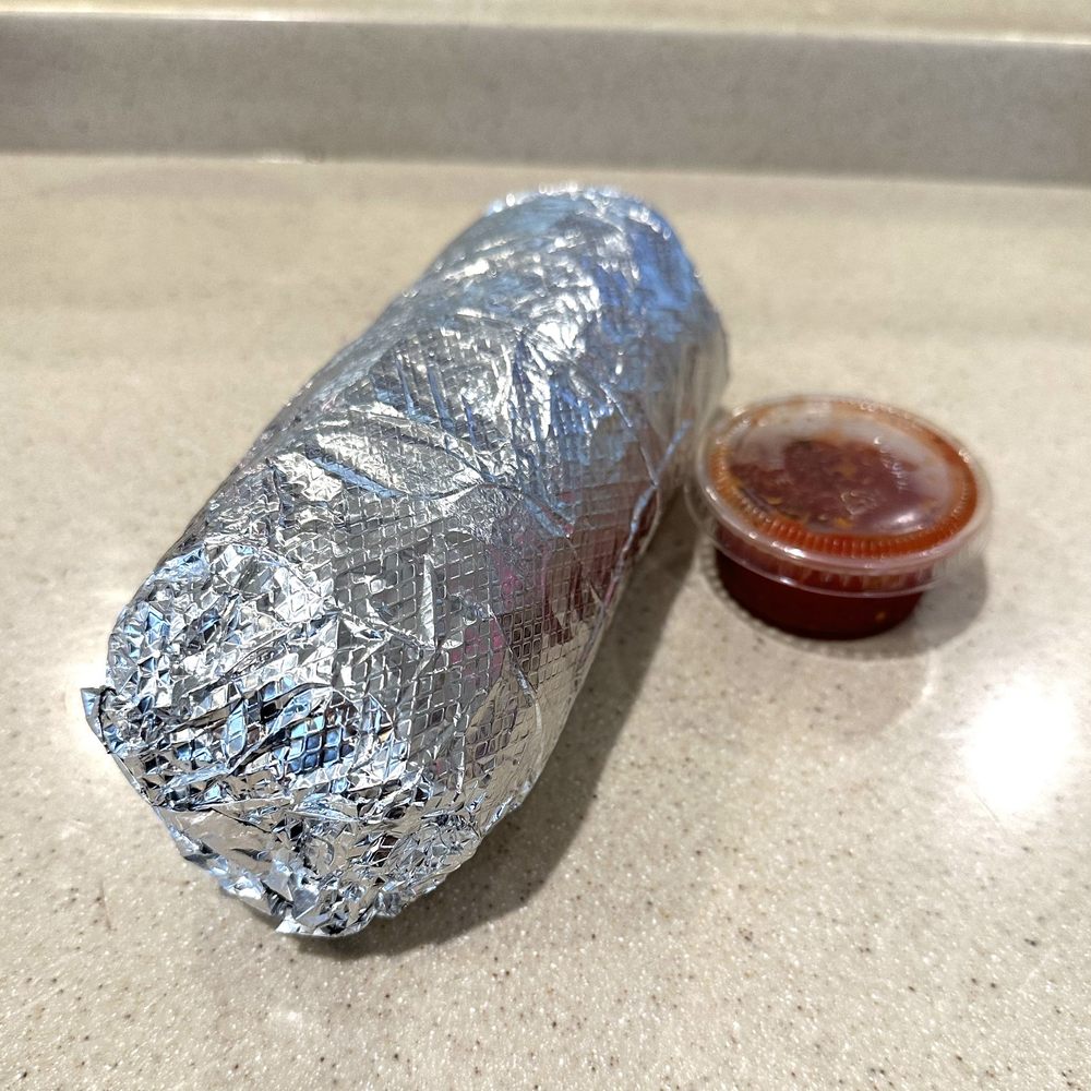 The Breakfast Factory - Good size breakfast burrito. - Breakfast & Brunch Near Me - Brea, California