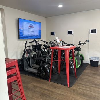 GoCar Tours - Inside where they give you instructions and a video. There is a bathroom! - Tours Near Me - San Diego, California GoCar Tours - Inside where they give you instructions and a video. There is a bathroom! - Tours Near Me - San Diego, California