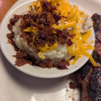 Texas Roadhouse - Hyper loaded mashed potatoes were very yummy. - Steakhouses Near Me - High Point, North Carolina
