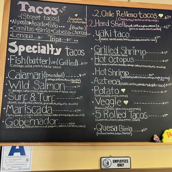 Taco Bar - Updated food menu! - Mexican Near Me - San Marcos, California Taco Bar - Updated food menu! - Mexican Near Me - San Marcos, California