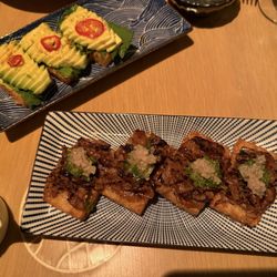 Japanese Bocce Club - Beef on crispy rice