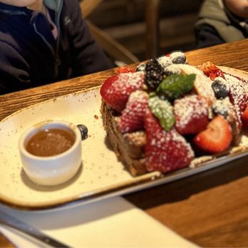 Surisan - French toast with fresh fruits - Korean Near Me - San Francisco, California Surisan - French toast with fresh fruits - Korean Near Me - San Francisco, California