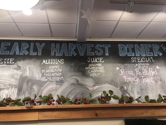 Menu photo 1 Early Harvest Diner Wakefield, MA Menu photo 1 Early Harvest Diner Wakefield, MA