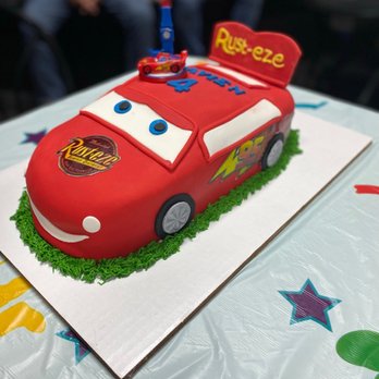 Audrey's Specialty Cakes - Cars movie cake beautiful details - Desserts Near Me - Charlotte, North Carolina