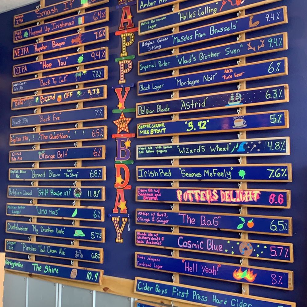 Current tap list! 8.11.2019 Current tap list! 8.11.2019