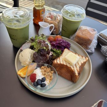 Bread, Espresso & - The matcha was bland for me.The food tasted okay - Cafes Near Me - Redondo Beach, California