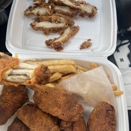 Hot wings and Fries Hot wings and Fries