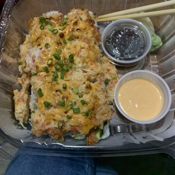 Five Spice Vietnamese - Volcano shrimp tempura roll - Vietnamese Near Me - Homestead, Florida