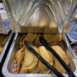 Panaderia Boricua - We ordered chicken empanadas + beef empanadas