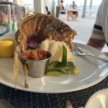 Isla Bella Beach Resort - Crispy Whole Snapper at Mahina - Resorts Near Me - Marathon, Florida