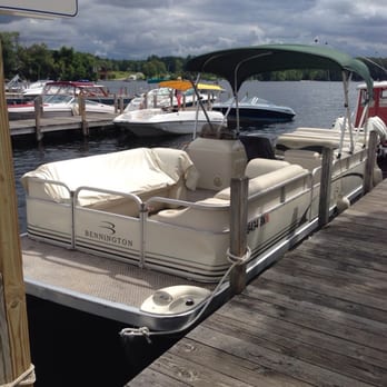 Mail Boat - Captain Sandy's boat for the ride. Well maintained and equipped with blankets should it get a little chilly on the lake. - Boating Near Me