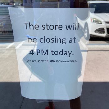 Firehouse Subs - Beware!!!Closure sign - Sandwiches Near Me - Van Nuys, California