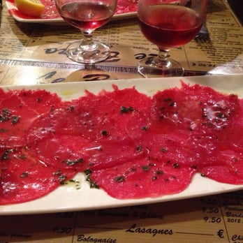 Le Bistro Rigoletto - Carpaccio ... - Italian Near Me - Bordeaux, 33