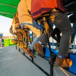 Paddle Pub - Newport Beach - Don't forget to pedal
