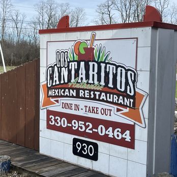 Los Cantaritos Mexican Grille - Sign - Mexican Near Me - Medina, Ohio