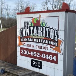 Los Cantaritos Mexican Grille - Sign