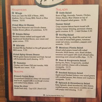 Gabby's Grill - MENU: Salads, soups and apps - American Near Me - Prescott Valley, Arizona