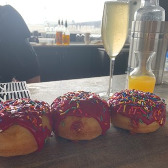Tavern & Table - Beet and strawberry jam doughnuts - New American Near Me - Mt. Pleasant, South Carolina Tavern & Table - Beet and strawberry jam doughnuts - New American Near Me - Mt. Pleasant, South Carolina