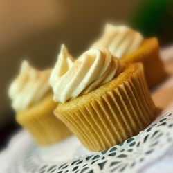Opal's Paradise - Vegan vanilla cupcakes with buttercream frosting.