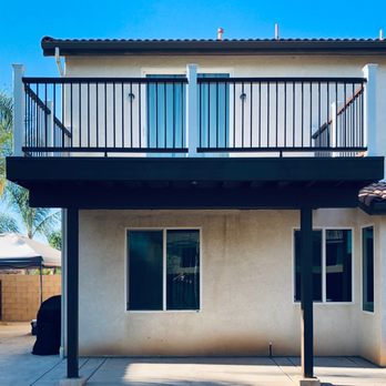 New Generation Construction - This is the newly built deck that is 2 ft wider on all sides. - Patio Coverings Near Me - Riverside, California