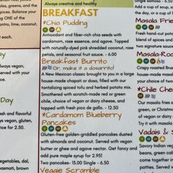 Annapurna's - Menu