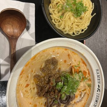Ramen Isshin - Vegetarian spicy red miso - Ramen Near Me - Toronto, Ontario