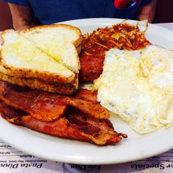 State Street Tony's - The big time All-American Breakfast. Real bacon!!! - New American Near Me - Saginaw, Michigan