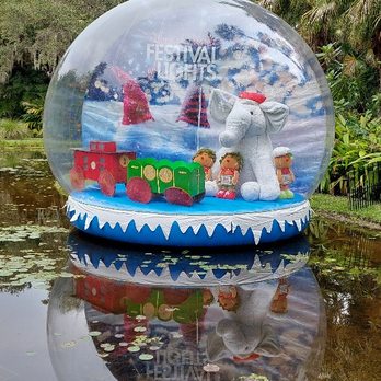 McKee Botanical Garden - Giant snow globe - Botanical Gardens Near Me - Vero Beach, Florida McKee Botanical Garden - Giant snow globe - Botanical Gardens Near Me - Vero Beach, Florida