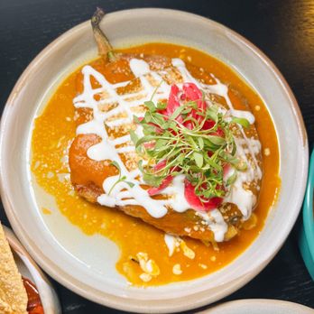 Alejandra's Mexican Cantina - Chile Relleno (added onto meal so smaller portion) - Mexican Near Me - Carlsbad, California Alejandra's Mexican Cantina - Chile Relleno (added onto meal so smaller portion) - Mexican Near Me - Carlsbad, California
