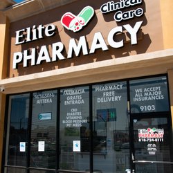 Elite Clinical Care Pharmacy - On the corner of Nordhoff Street and Sepulveda Blvd. (Next to the laundromat)