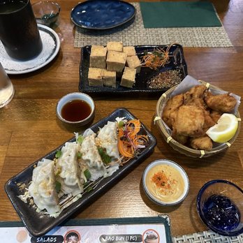Gin Ramen & Asian Tapas - Gyoza , karaage , Fried Tofu (VG) - Ramen Near Me - Alexandria, Virginia