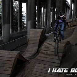 I-5 Colonnade Mountain Bike Park in Seattle