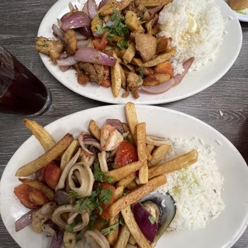 Inti Peruvian Restaurant - seafood lomo and pollo lomo saltado - Latin American Near Me - Los Angeles, California Inti Peruvian Restaurant - seafood lomo and pollo lomo saltado - Latin American Near Me - Los Angeles, California