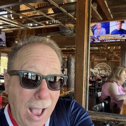 Me enjoying my lunch. Me enjoying my lunch.