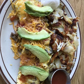 The Pancake House - Carne Asada Omelette with country potatoes - Breakfast & Brunch Near Me - El Cajon, California The Pancake House - Carne Asada Omelette with country potatoes - Breakfast & Brunch Near Me - El Cajon, California