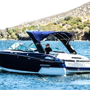 Executive Auto Detail - 2019 Monterey boat detail.  This moat was given our ceramic coating using Ceramic Pro Marine. - Auto Detailing Near Me - Apple Valley, California